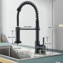 kitchen tap black Image 2
