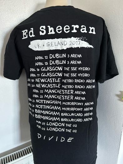 Ed Sheeran Concert T shirt Small