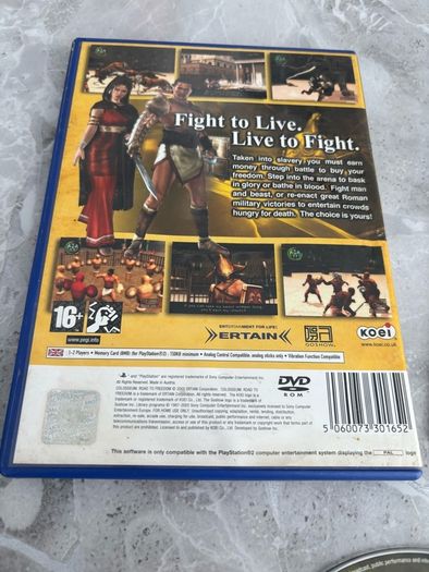 Colosseum road to freedom PlayStation 2 ps2 PAL complete