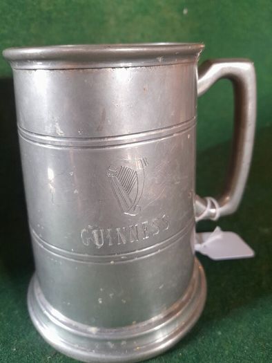 Guinness Glass Bottomed Tankard