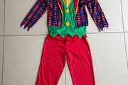 Brand New Scary Clown Dress up Costume