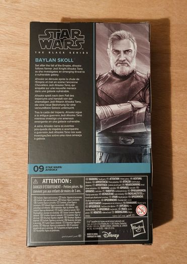 Star Wars Baylan Skoll 6" Scale Black Series New & Unopened