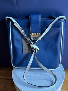 Navy Satchel/Cross Body (BNWT) - Guess