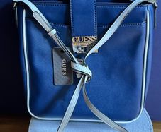 Navy Satchel/Cross Body (BNWT) - Guess