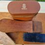 Vintage wooden shoe-cleaning box Image 9