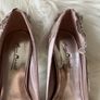 Brand New Lace Detail Lilac Peeptoe Heels Image 3