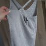 Silver knitted top size fits Xs s Image 4