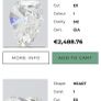 1Ct Heart Shaped Diamond. Image 7