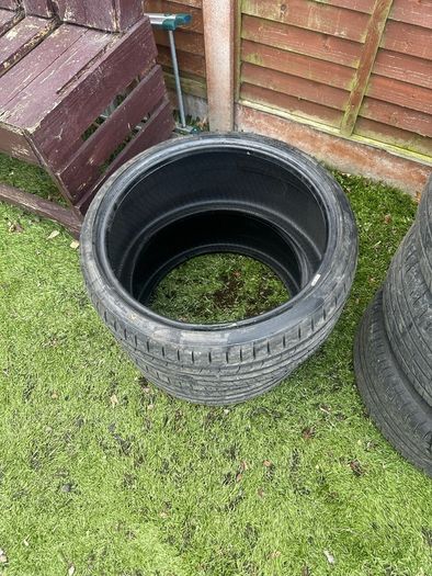Brand new tyres