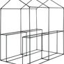 Greenhouse  UV-resistant PE grid film  FREE DELIVERY Image 3