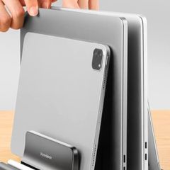 Vertical laptop stand
