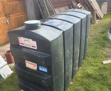 Rectangular oil tank 1100 litres - 260 gallons