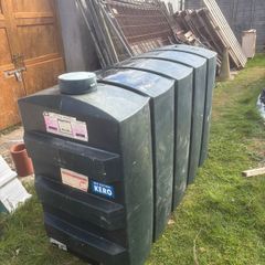 Rectangular oil tank 1100 litres - 260 gallons