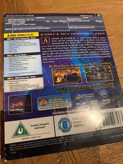 Beauty and the Beast (Blu-Ray + DVD)