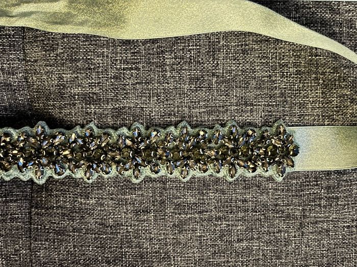 Ribbon Tied Beaded Belt from Folkster