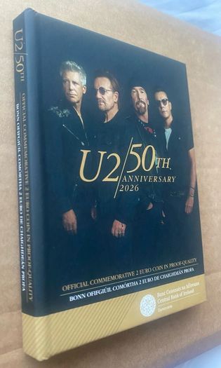 U2 Proof coin