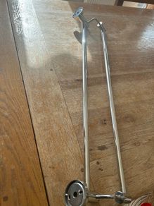 Double towel rail