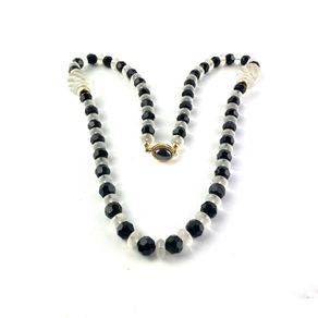 Art Deco Style Glass Beaded Necklace