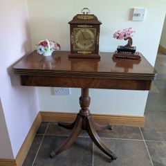 Regency Style Mahogany Card Table