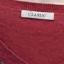 purple jewel neck cardigan size 16 like new Image 3