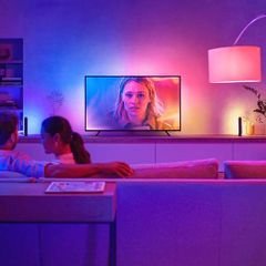 LED HD Strip Lights, Bluetooth Music Sync RGB Lighting Strip, App Control, Remote.