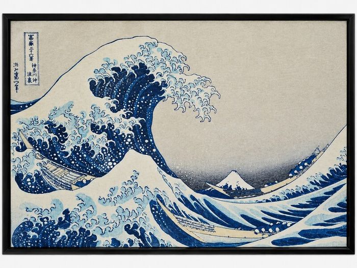 ikea picture hokusai