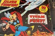 The Super-Heroes - Silver Surfer Titan &amp; The Fury-Issue #8-- Vintage Marvel -April 26th 1975