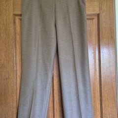 Jigsaw cropped camel trousers