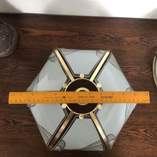 Pair of Glass Lamp shades