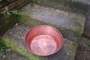 37cm copper bassin possible to post