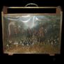 Vintage 'Hunting Scene' Magazine Rack Image 5