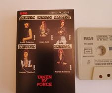Scorpions Taken by Force Cassette