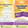 Clear Lights Tech Headlight Restoration Kit Image 4