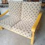 2 seater Comfortable Wooden Sofa Image 3