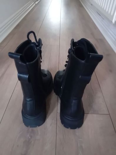 Faux Leather Boots 5/38