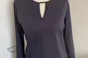 BNWT Black Key Hole Top, size 14