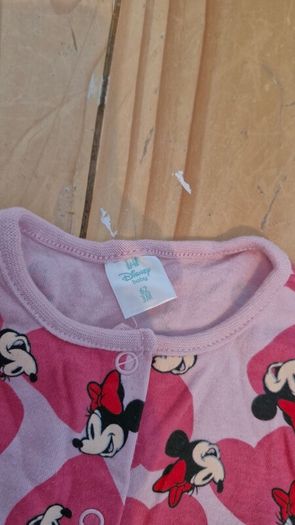 Minnie mouse vest and babygrow, never worn