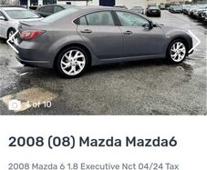 2008 Mazda 6 1.8 Executive Petrol