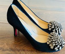 Luxury women shoes - Luciano Padovan - size 5.5 - high heels