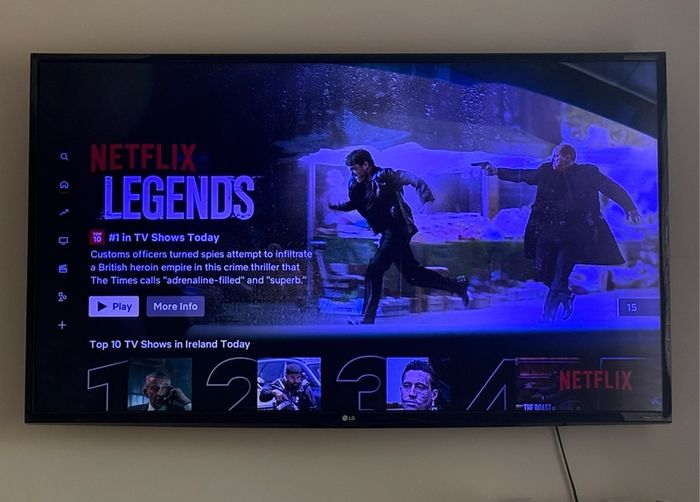 LG 49" 4K smart TV