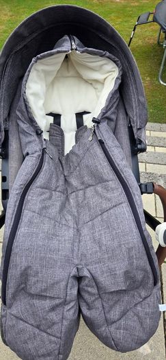 BUNDLE  Stokke pram, next to me cot and Nuna leaf grow  (excellent condition)