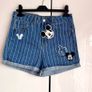 Disney Mickey Mouse Denim Shorts - Size 6 - New with Tags - Waist 37cm Image 2