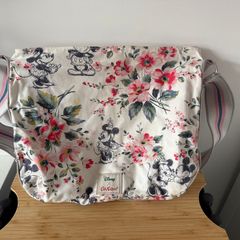 Cath Kidston x Disney mickey flower white handbag