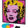 LEGO Andy Warhol's Marilyn Monroe Full Set Of 4 Mosaics All Sets Are Brand New Sealed Retired Product Image 3