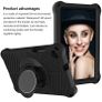 For Samsung Galaxy Tab A9 Spider King EVA Protective Case With Adjustable Shoulder Strap & Holder Black Image 6