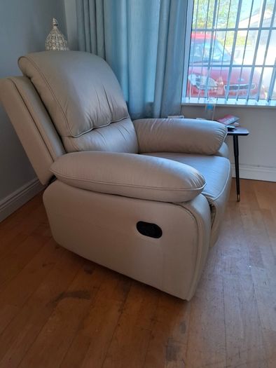 Leather Recliner Armchair