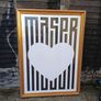 Vintage Collectible MASER Signed Abstract Picture Image 7
