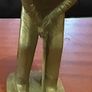 three vintage heavy brass item's, 2nd golfer added Image 3