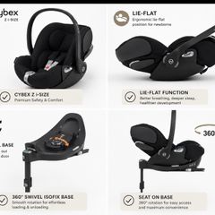 Cybex Car seat and 360 swivel isofix