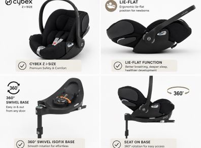 Cybex Car seat and 360 swivel isofix